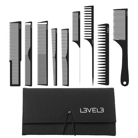 9PC Hair Styling Comb Set