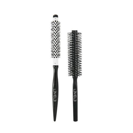 Round Brush Set - 2 Pc