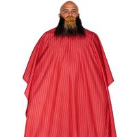 The Barber Cape - Classic Collection (Item #BSC13-RED/WHT)