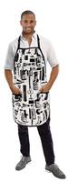 Vintage Barber Apron  (Item #172-WHT)