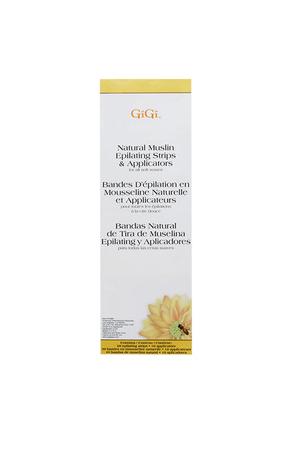 Natural Muslin Epilating Strips  Applicators  Spatula Combo