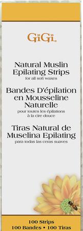 Gigi Natural Muslim Epilating Strips  Small    0.75 X 4.5