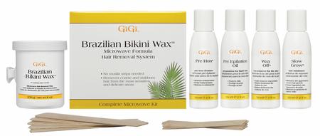 Gigi Brazilian Bikini Wax Microwave Kit