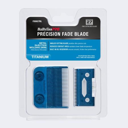 BaBylissPRO® Blue Titanium Metal-Injection Molded Precision Fine Detailing Blade