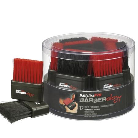 Babylisspro Barberology 12pc Barber Neck Duster Brush Bucket
