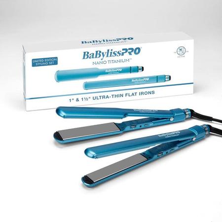 Nano Titanium Limited Edition Ultra Thin Flat Iron 1in + 1 1/2in