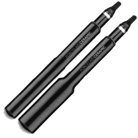 Porcelain Ceramic 1in Flat Iron + 1.5in Flat Iron Combo