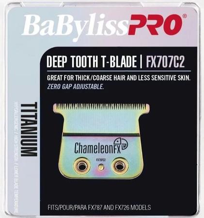 Babylisspro  Chameleonfx Titanium Deep Tooth Blade