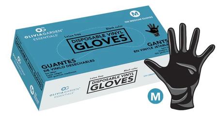 Black Nitrile Gloves Medium