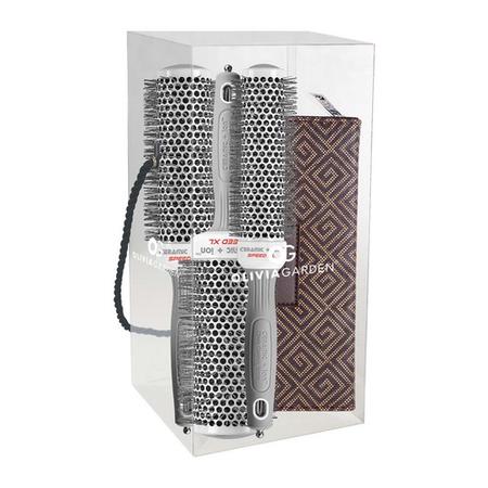 Silk Cut Shear 6.5 In With 3 Ceramic Ion Speed Xl Brushes Cixl-55 - Cixl-45 - C