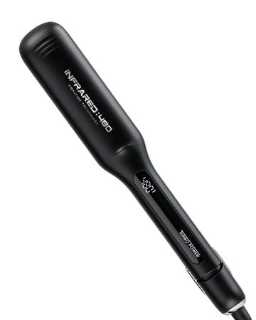 Turbo Power Double Infrared 480 Black Titanium Flat Iron 1.5