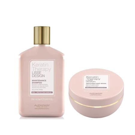 Lisse Design Keratin Therapy Maintenance Kit (shampoo-mask)