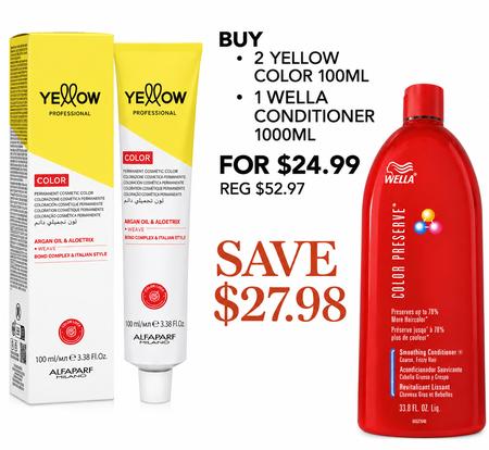 Yellow Permanent Color