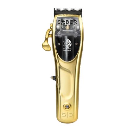 Saber Brushless Clipper Gold