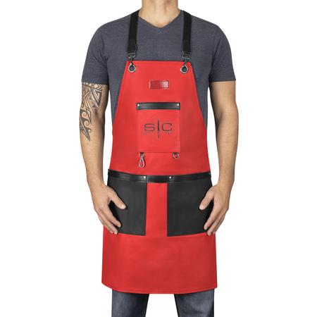 Waterproof Barber/Salon Apron with Crossback Strap