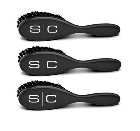 The Fresh Cut Barber Brush Red - 3 Pack