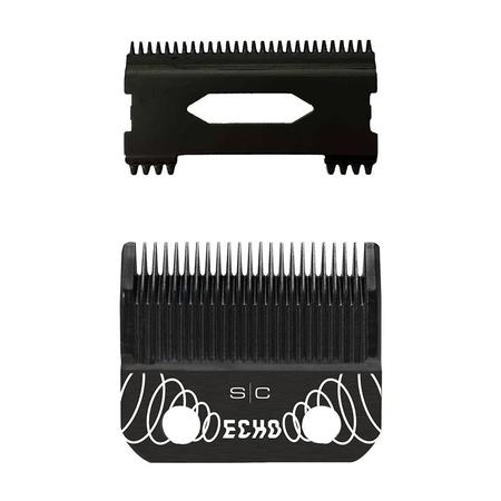 Echo Black DLC Clipper Blade and Shallow Tooth 2.0 Cutter