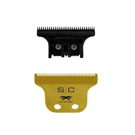 X-Pro Gold Titanium Trimmer Blade and 