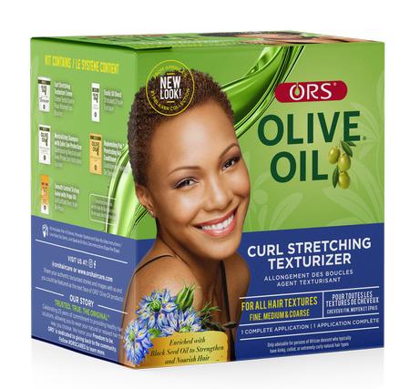 Ors Olive Oil Curl Stretching Texturizer Kit